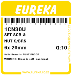 1CN30 - Set Screw & Nut S/B -1CN30_Label_T